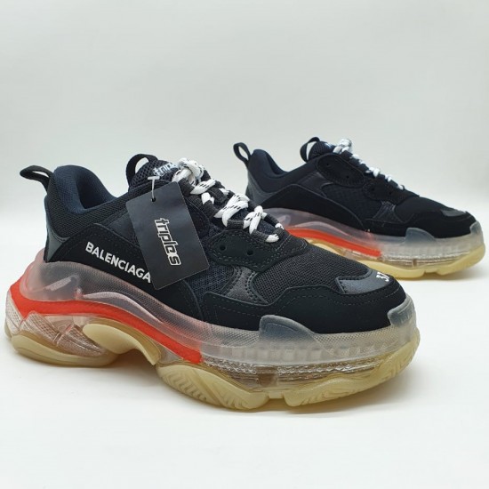 Комбинированные кроссовки Balenciaga Triple S