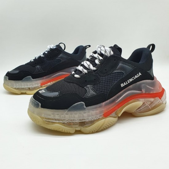 Комбинированные кроссовки Balenciaga Triple S