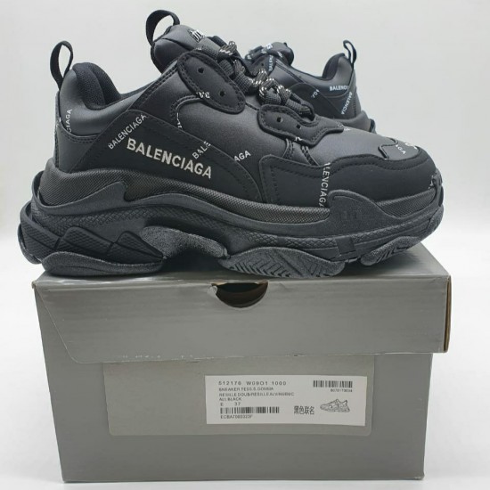 Комбинированные кроссовки Balenciaga Triple S