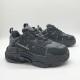 Комбинированные кроссовки Balenciaga Triple S