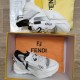 Кроссовки FENDI Flow белые