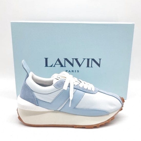 Кроссовки Lanvin Bumper голубые