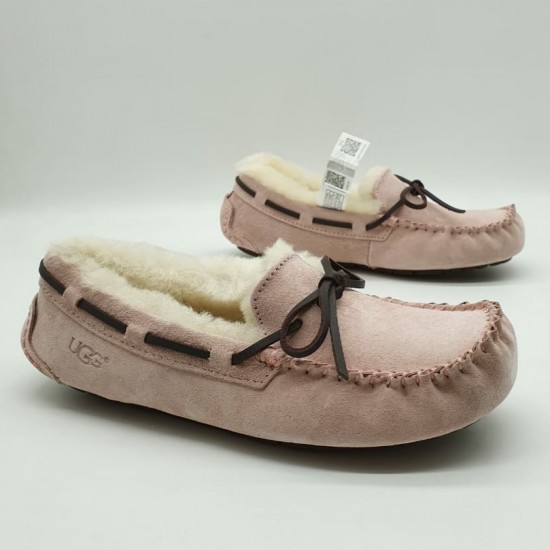 Замшевые зимние мокасины UGG