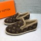 Зимние мокасины Louis Vuitton