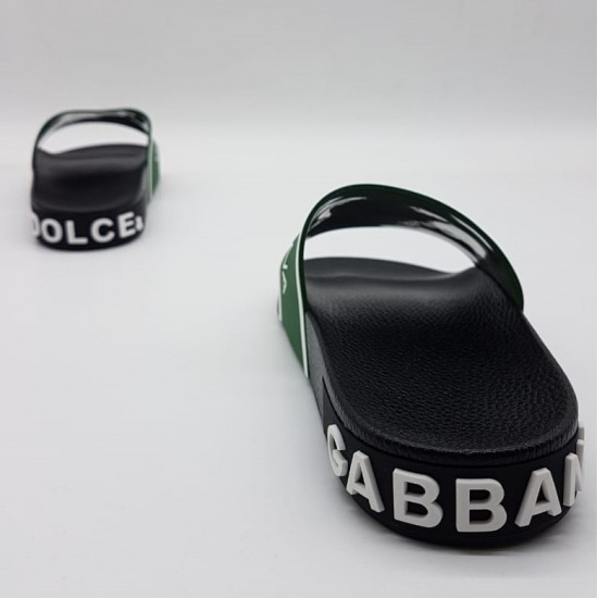 Резиновые шлепанцы DOLCE & GABBANA Saint Barth