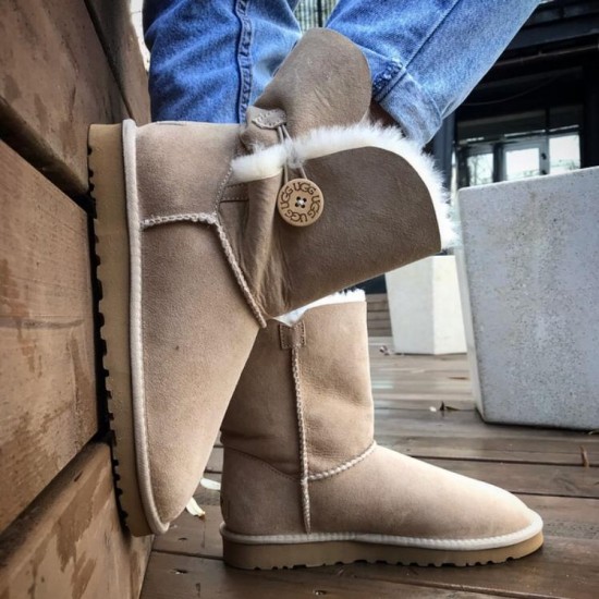 Угги UGG Siberia BAILEY BUTTON с пуговицей 