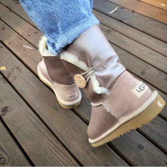 Угги UGG Siberia BAILEY BUTTON с пуговицей 