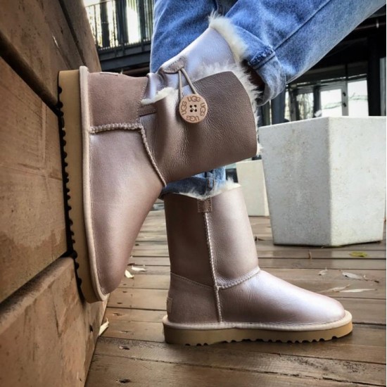 Угги UGG Siberia BAILEY BUTTON с пуговицей 