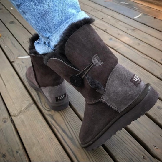 Угги UGG Siberia BAILEY BUTTON с пуговицей 