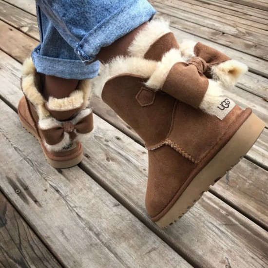 Угги UGG с бантом