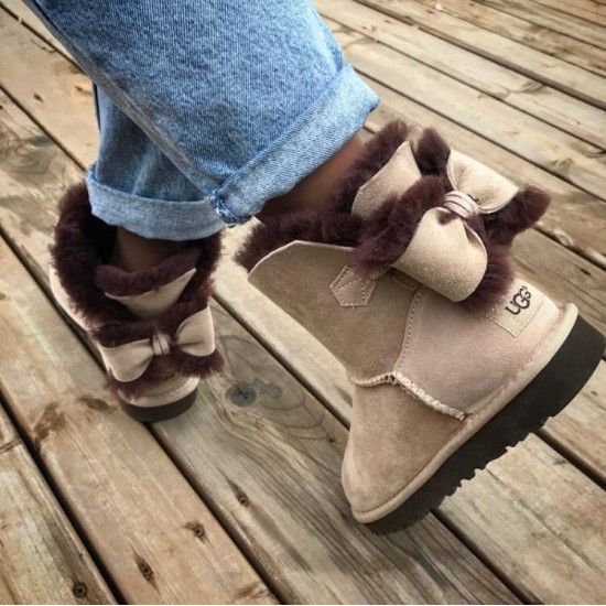 Угги UGG с бантом