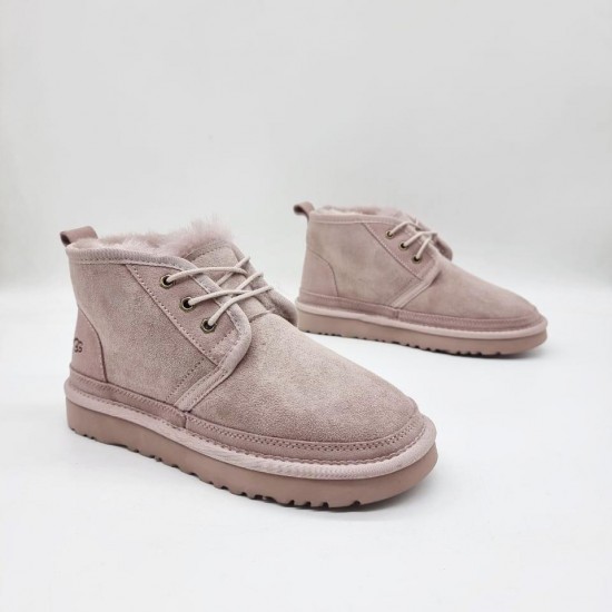 Замшевые угги Ugg Neumel розовые