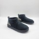 Угги Ugg Classic в клетку чёрные