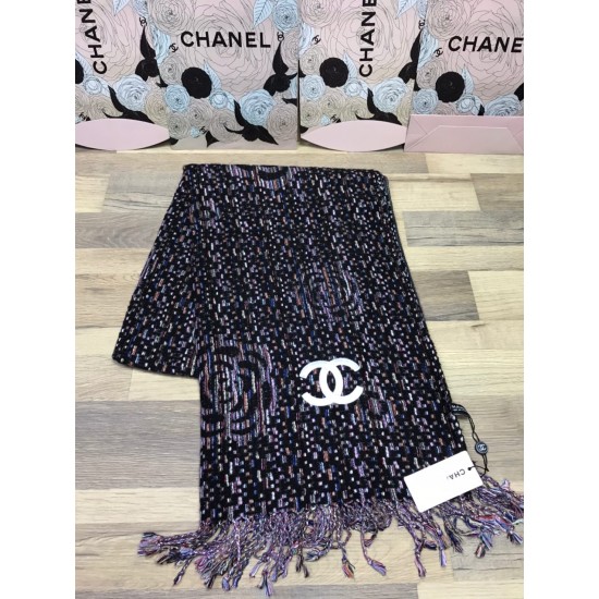 Палантин Chanel разноцветный