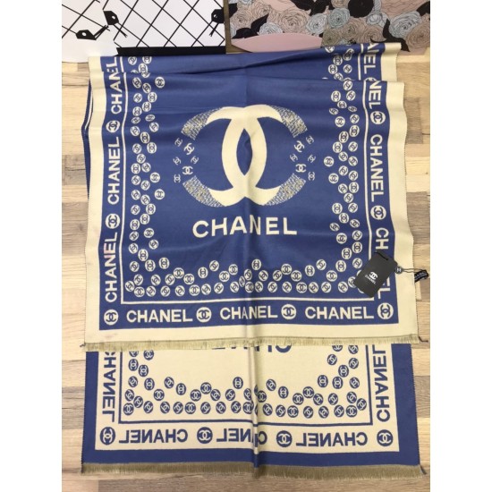 Палантин Chanel двусторонняя расцветка