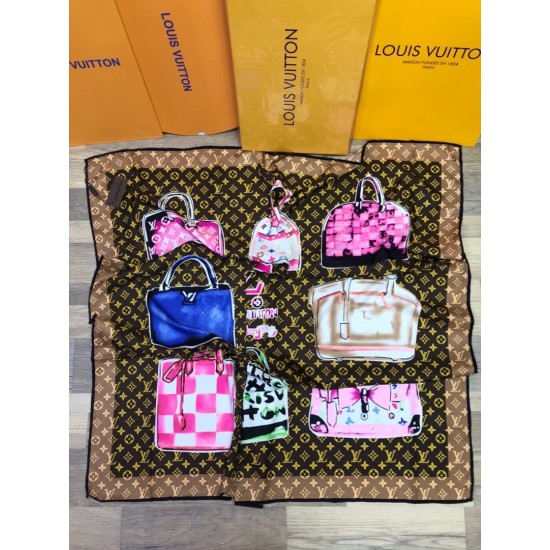 Платок Louis Vuitton с принтом Bag LV