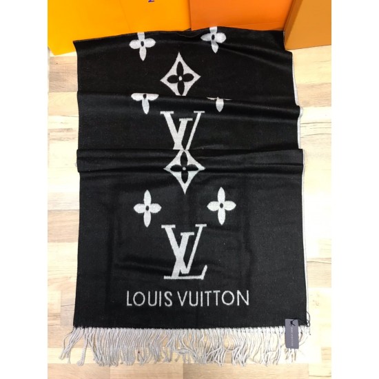 Палантин Louis Vuitton логотип LV