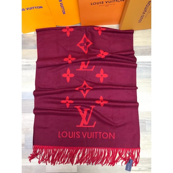 Палантин Louis Vuitton логотип LV