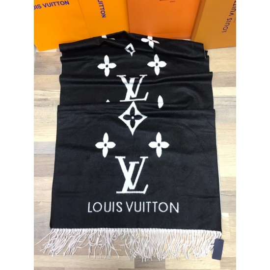 Палантин Louis Vuitton логотип LV