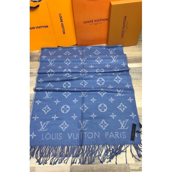 Палантин Louis Vuitton логотип LV