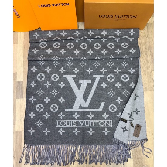 Палантин Louis Vuitton логотип LV