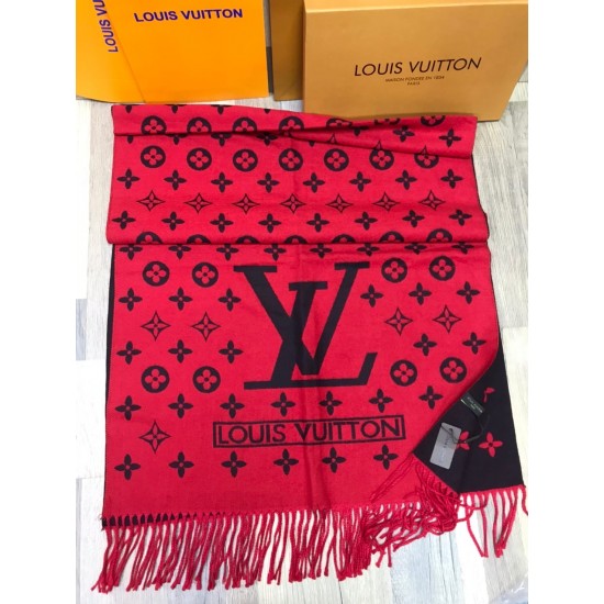 Палантин Louis Vuitton логотип LV