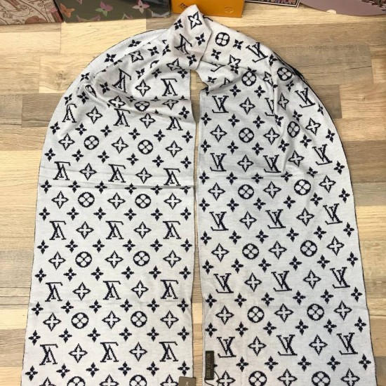 Шарф Louis Vuitton Monogram синий