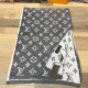 Шарф Louis Vuitton Monogram серый