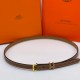 Ремень Hermes Pop H 15 коричневый