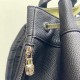 Рюкзак Louis Vuitton из матовой кожи чёрный
