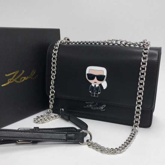 Cумка на плечо Karl Lagerfeld K/Ikonik с металлическим замком