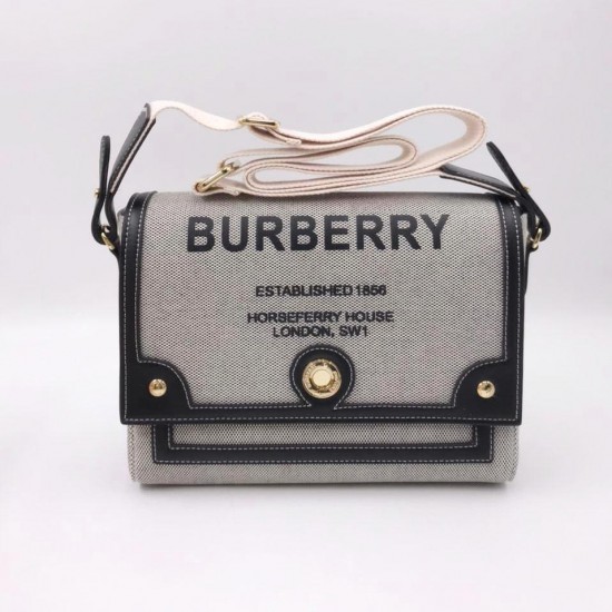 Сумка Burberry Note Medium серая