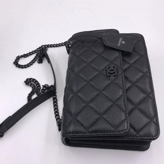 Сумка CHANEL Flap Bag черная фурнитура