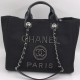 Сумка-тоут Chanel Pre-Owned Deauville черная