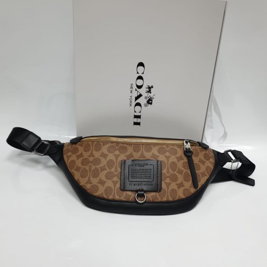 Сумка поясная Coach Signature Canvas