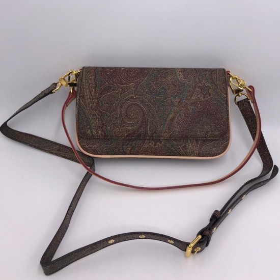 Сумка Etro paisley print shoulder bag