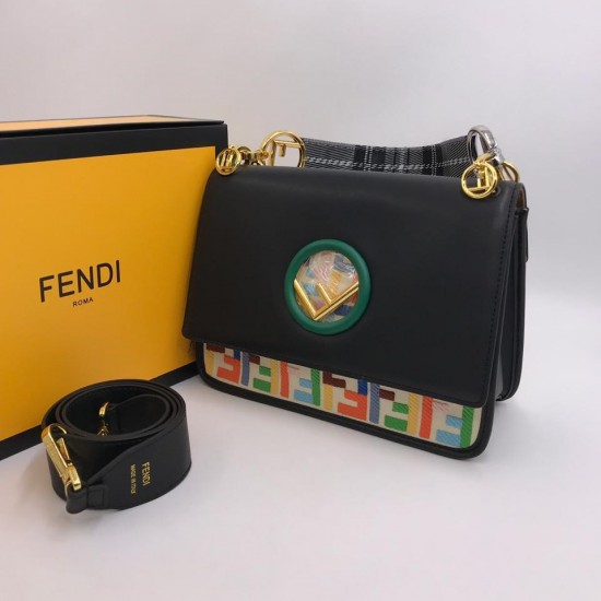 Сумка-тоут Fendi с узором FF mini