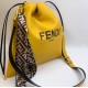 Клатч Fendi Pack жёлтый