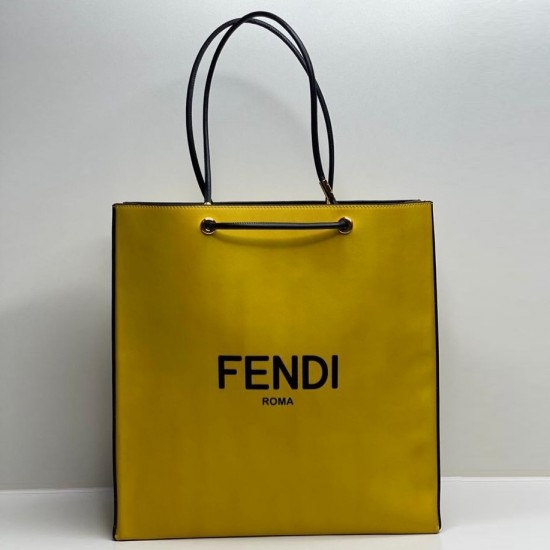 Сумка Fendi Pack желтая