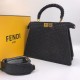 Сумка Fendi Peekaboo ISeeU чёрная