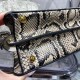 Сумка Fendi Peekaboo Iseeu из кожи питона