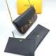 Мини-сумка Fendi с объемным принтом FF чёрная