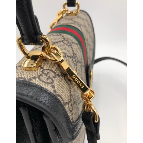 Сумка Gucci Ophidia с чёрной отделкой