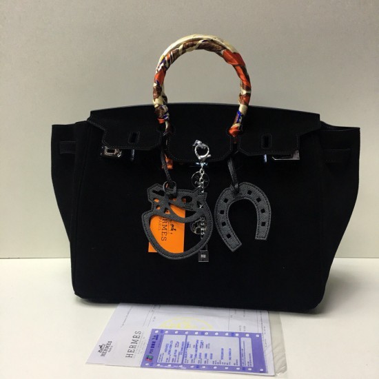 Сумка Hermes Birkin 35 замша