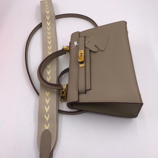 Сумка Hermes Kelly Mini II серая