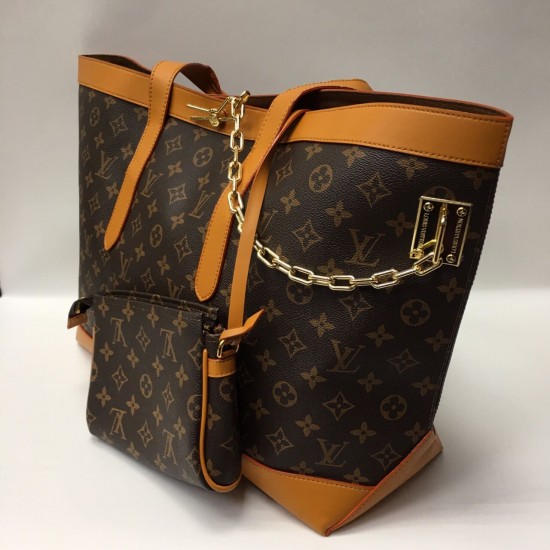 Сумка Louis Vuitton NEVERFULL с цепочкой