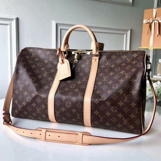 Сумка Louis Vuitton KEEPALL 60 С ПЛЕЧЕВЫМ РЕМНЕМ