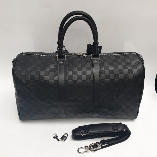 Сумка Louis Vuitton KEEPALL 50 С ПЛЕЧЕВЫМ РЕМНЁМ