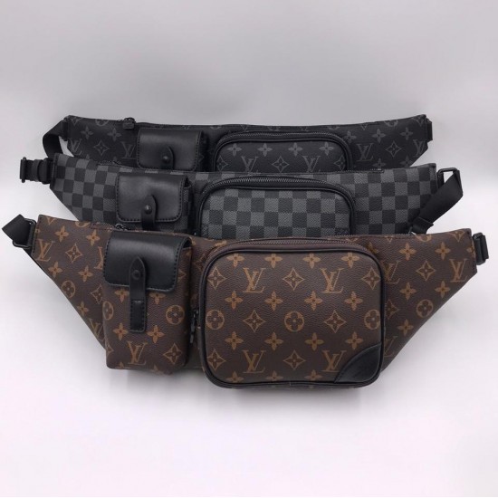 Поясная сумка Louis Vuitton CHRISTOPHER черный