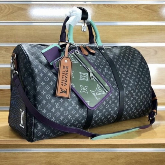 Сумка Louis Vuitton KEEPALL 50 чёрная